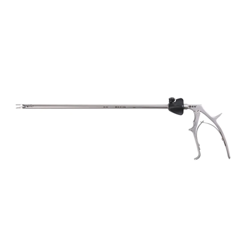 Titanium Clip Applicator with double action Laparoscopic Clip Applier with 10mm diam Abdominal Surgery