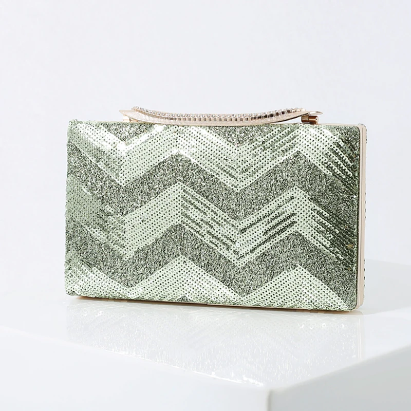 
Wholesale fashion women vintage glitter beaded sequin clutches 
