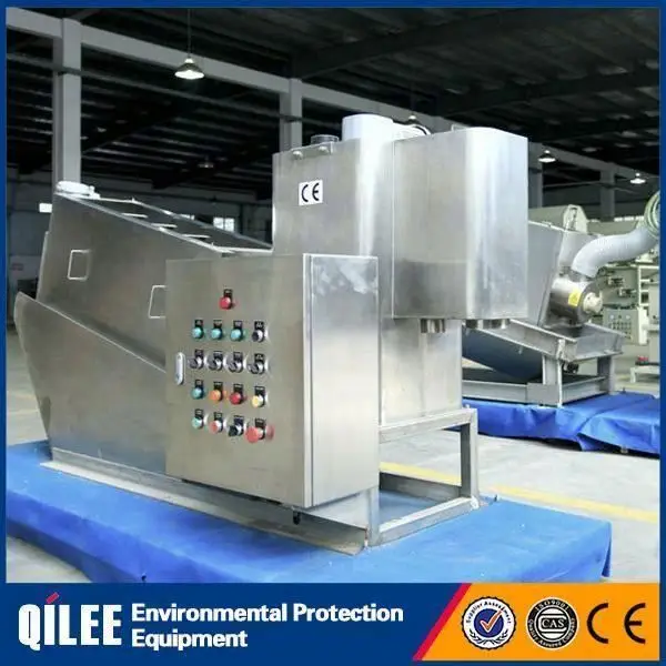 Dewatering Machine Sludge Dehydrator Equipment Screw Press
