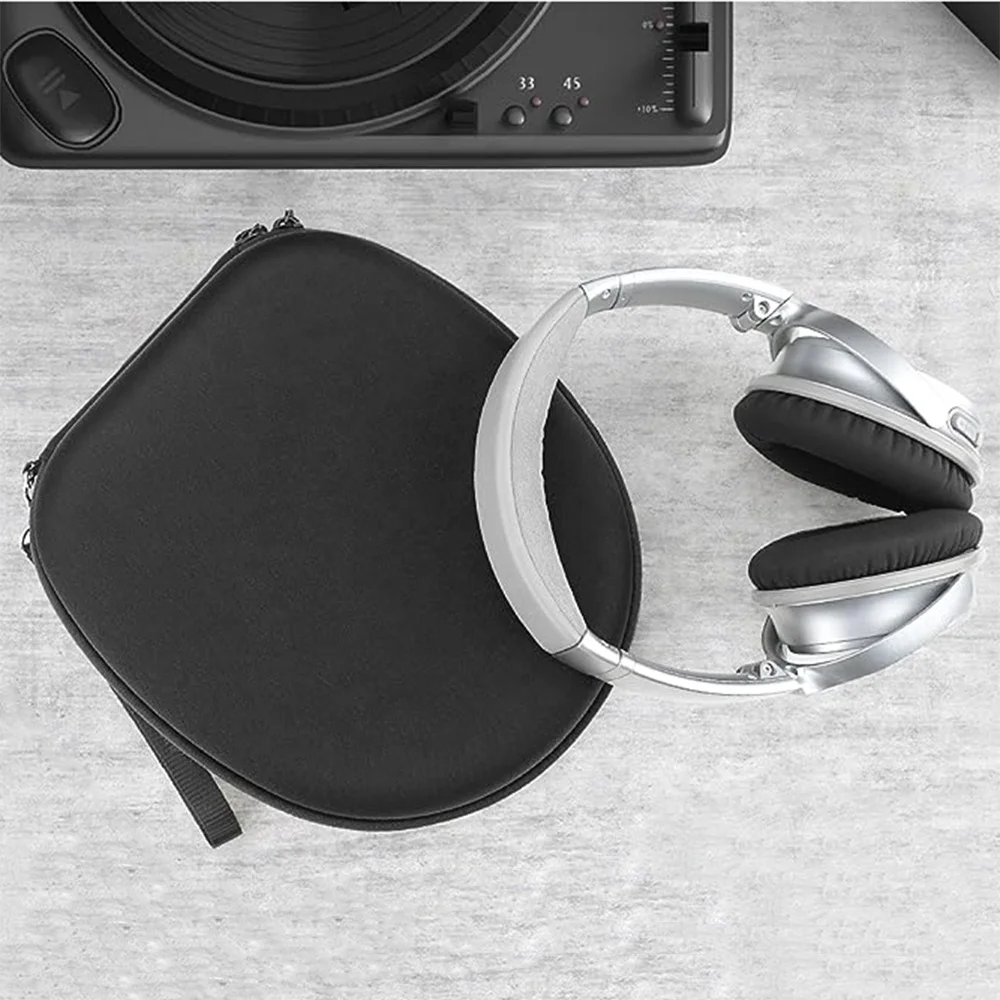 Headphone Case for Sony, Soundcore Anker, Beats, JB L, OneOdio, Bose- Hard Travel Protective Carrying Storage Bag