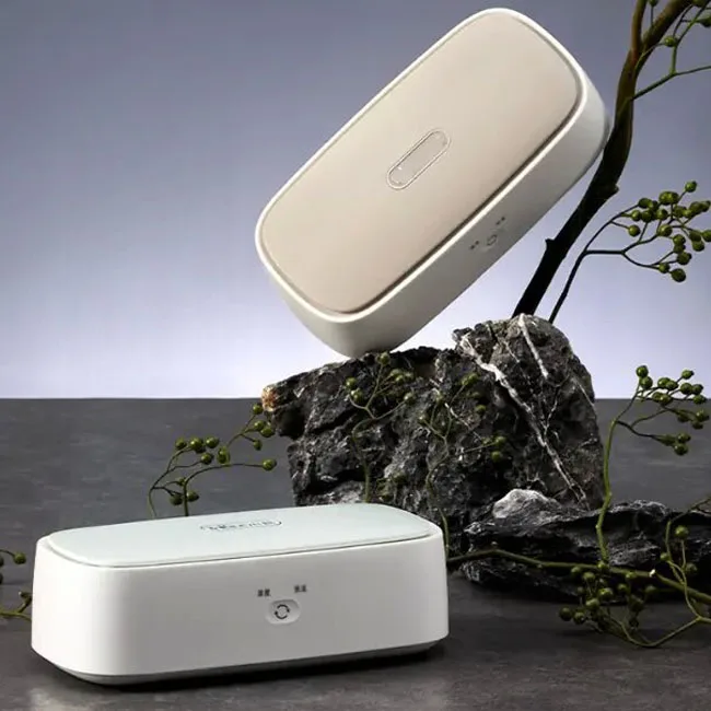 Outdoor Travel Small Portable Makeup Brush Glasses Mini Ultrasonic Cleaner