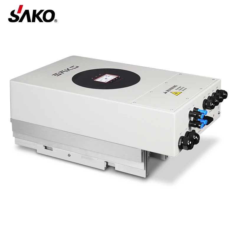 Sako Sunin On Off Grid Inverter Solar Energy System Mppt Dc To Ac 5000W 5Kva 3.5Kw 4000W 5Kw Three 3 Phase Hybrid Solar Inverter