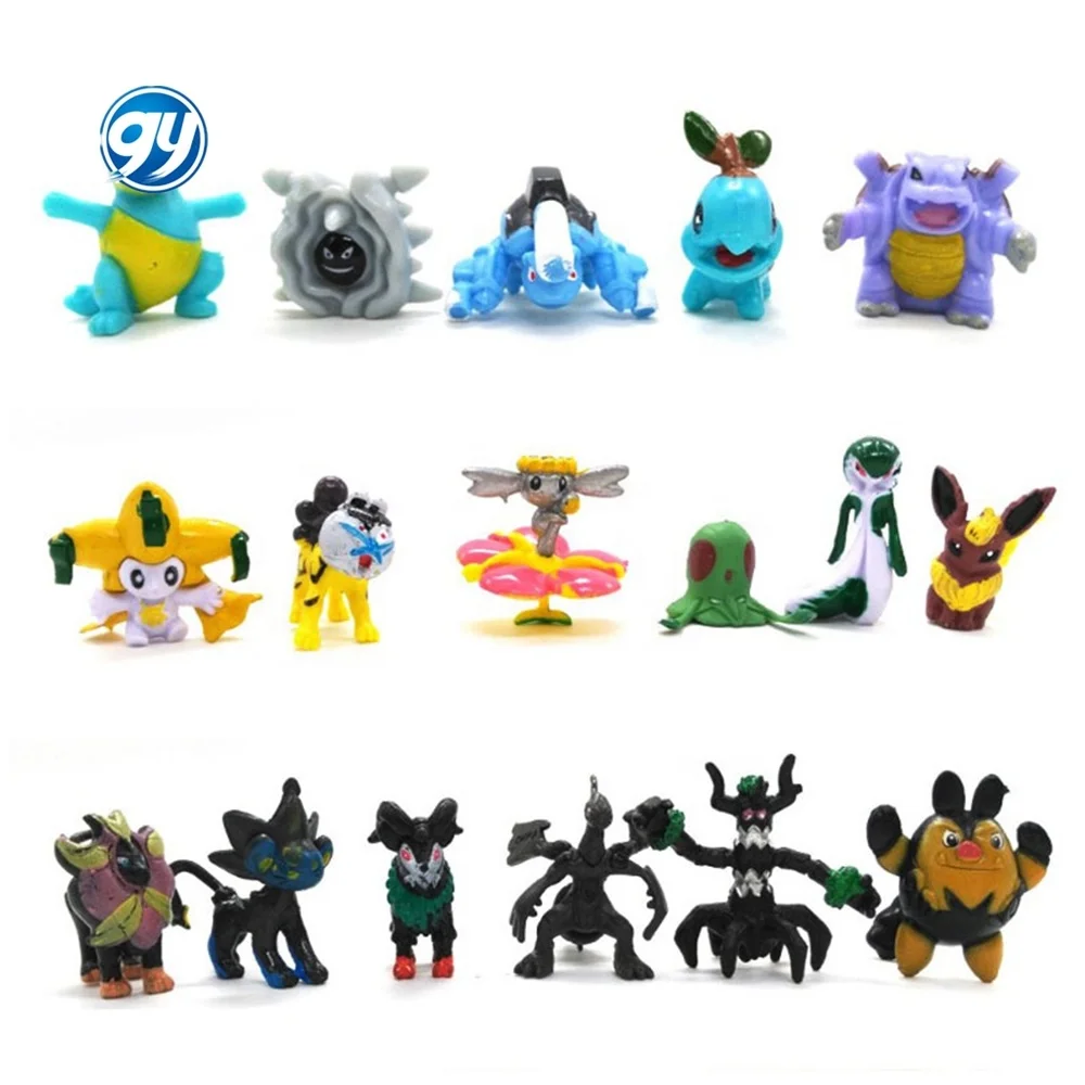 Figuras De Japanese Capsule Ball With For Kids Gifts Wholesale Small Pokemoned Action Anime Figures