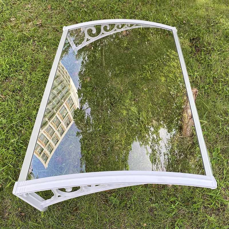 Лучшая цена, поликарбонатный навес для окон и дверей, пластиковый навес «сделай сам», поликарбонатный навес для окон