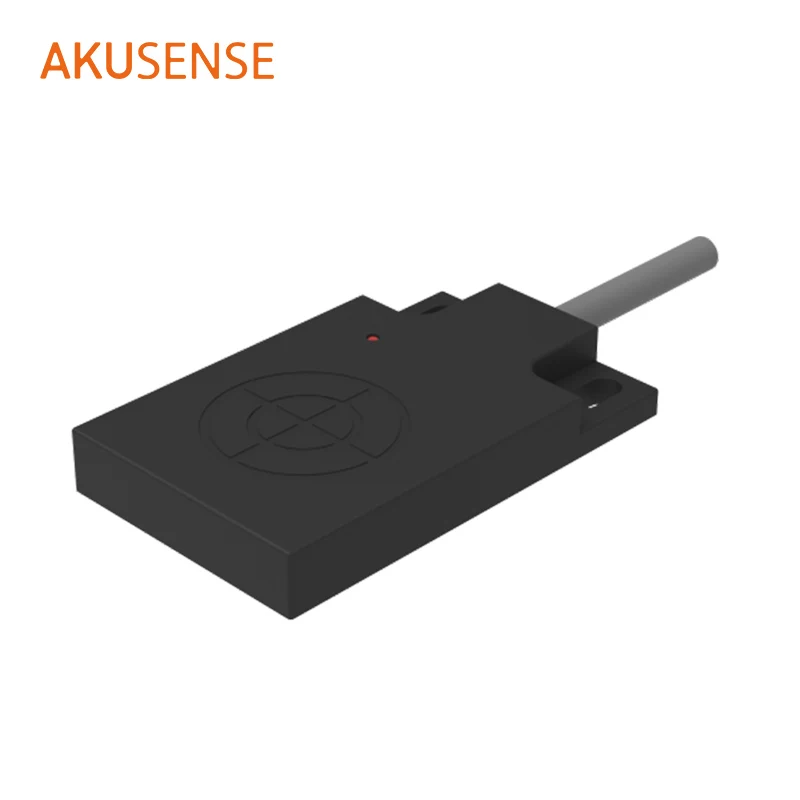 AkuSense   Flat  Type Cylindrical Cable Connection Waterproof  Capacitive Sensor