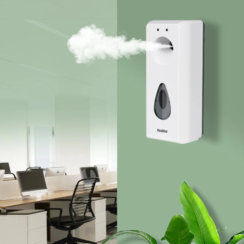 Heaidea custom 300ml smart aerosol dispenser air freshener automatic spray fragrance machine for hotel toilet bathroom