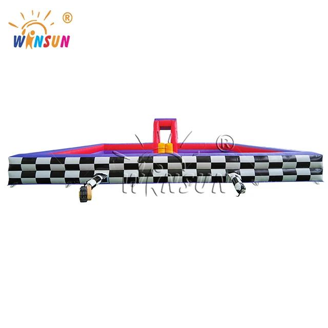 Sport game inflatable interactive game Bumper Car Inflatable Race Arena commercial inflatable games for event