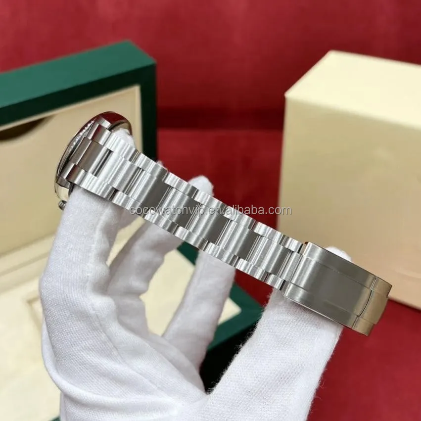 36mm vsf Stainless Steel Case Automatic Mechanical Blue Watch Luxury Watch for Men