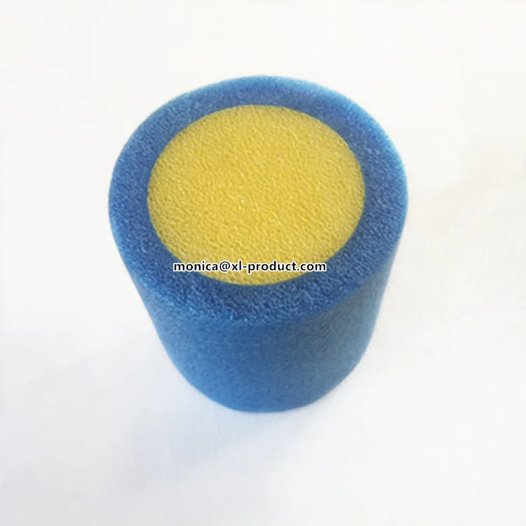 Round shape solid Yoga Pilates high density Foam Roller for Muscle Massage