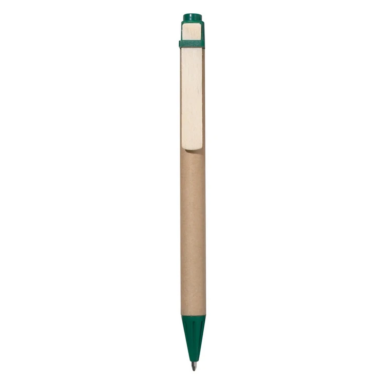 Recycled Ballpoint Eco Paper Barrel Pen