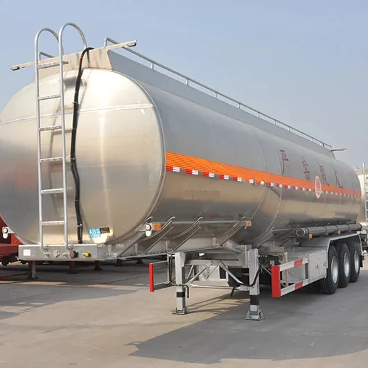 Vehicle Master chemical or fuel tanker semi trailer liquid liquefied gas semi trailer fluid aluminum tank semi trailer