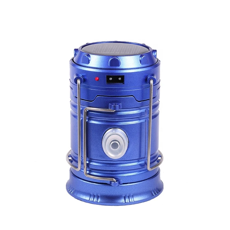 Abs Rechargeable Solar Powered Camping Lantern Outdoor Solar Zoom Camping Tent Light