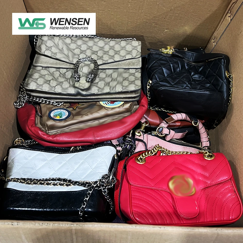 Used Original Thrift Bags Leather Luxury Italy Brands Second Hand Bag In Box