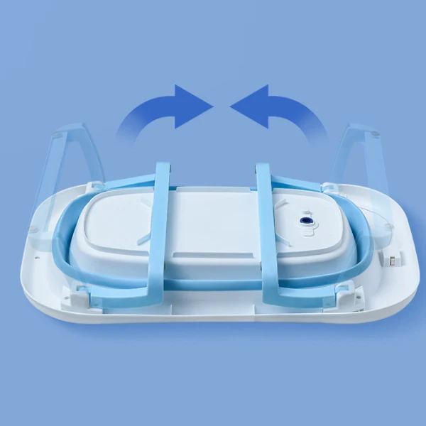 Cheap bath tub PP Plastic Small Baby Folding Portable Bathtub