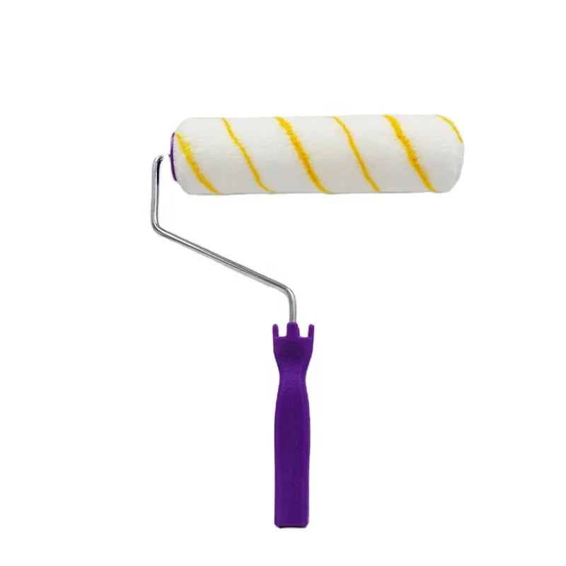 decorative pattern wall design  edger paint roller brush plastic handle