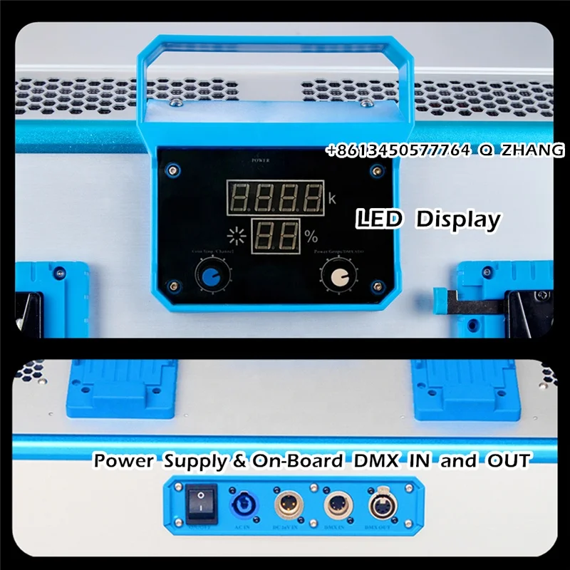 Yidoblo AI-3000BI 300W led v-mount soft studio light broadcast Light Bi COLOR 0%-99% Dimmable video camera led light with remote