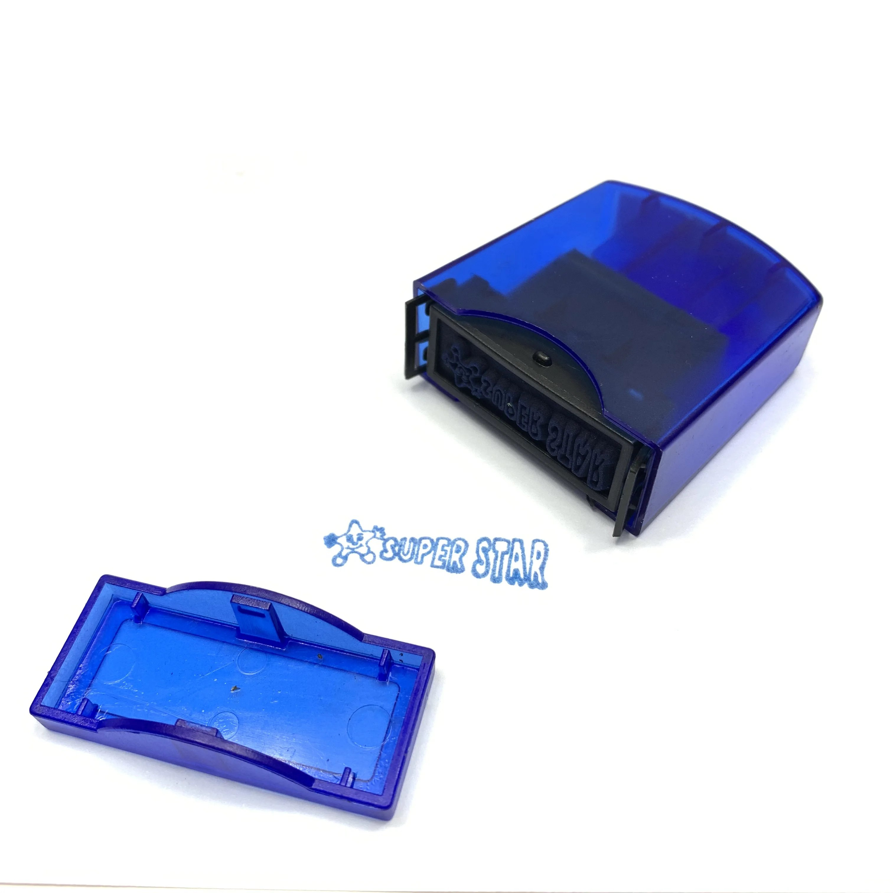 Self inking stamp set