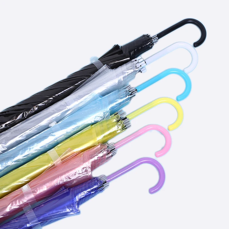 hot selling colored gift brand customized advertising custom transparent umbrella with logo