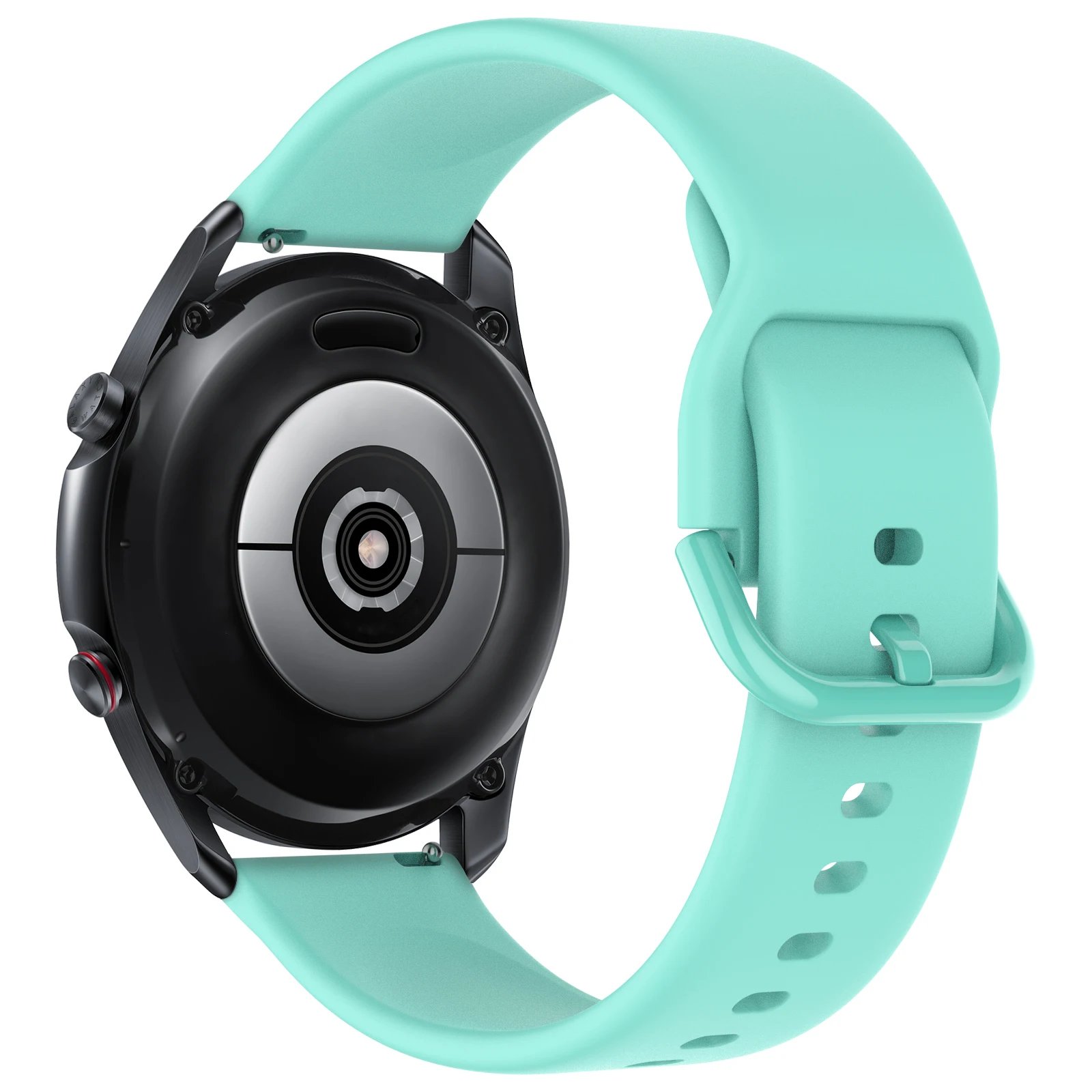 Coolyep Smart Band solid Color 20mm 22mm Watchband Sport Silicone Watch Strap for Samsung Galaxy Active Watch 3 4