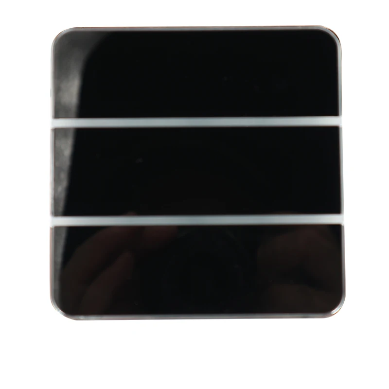 Zigbee Smart Home/Hotel/Office 86MM Type UK Standard Wireless 4gang Smart Switch Grey Color Aluminum Alloy Switch