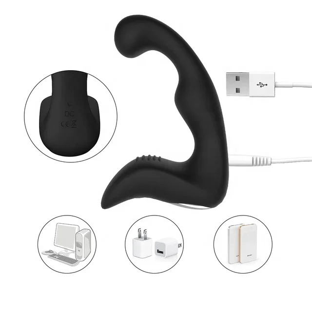 Popular Wireless Remote-controlled Prostate Massager Large Big Cock Ring Sexy Butt Plug Set Vibrating Sex Toy Anal Butt Plug