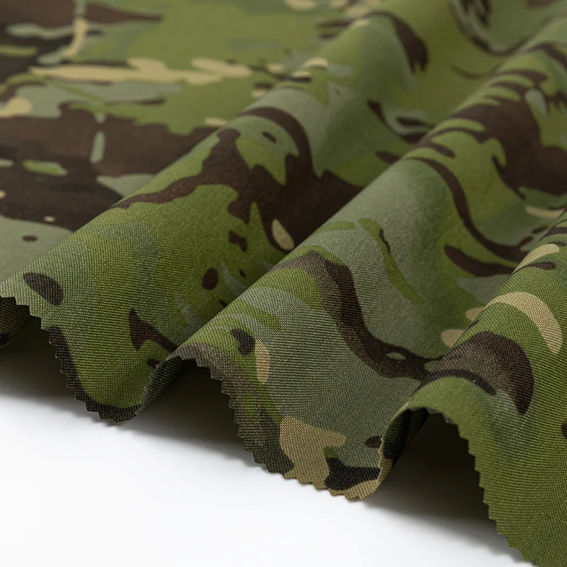 Outdoor Uniform 530D Nylon Camouflage Cordura Waterproof Printed Luggage Oxford Fabrics