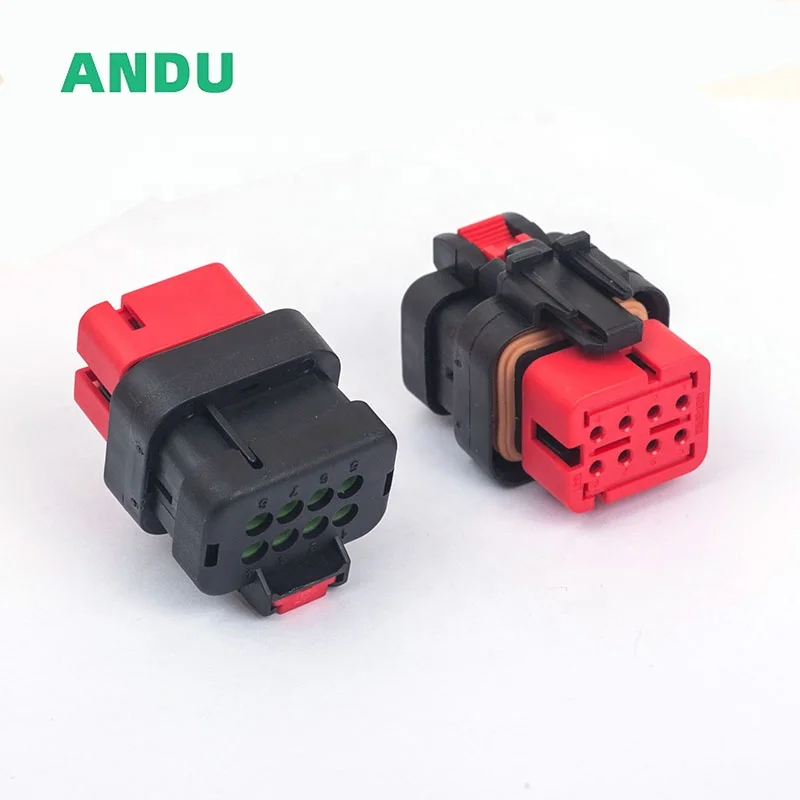
High Quality Automotive Connector Dj7082f-1.5-21 Motorcycle Controller Waterproof Connector 