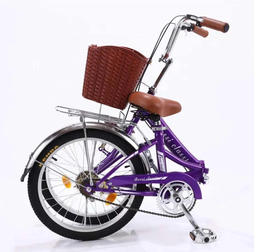 24 inch folding bike women bicycle cheap price urben bicycle with basket