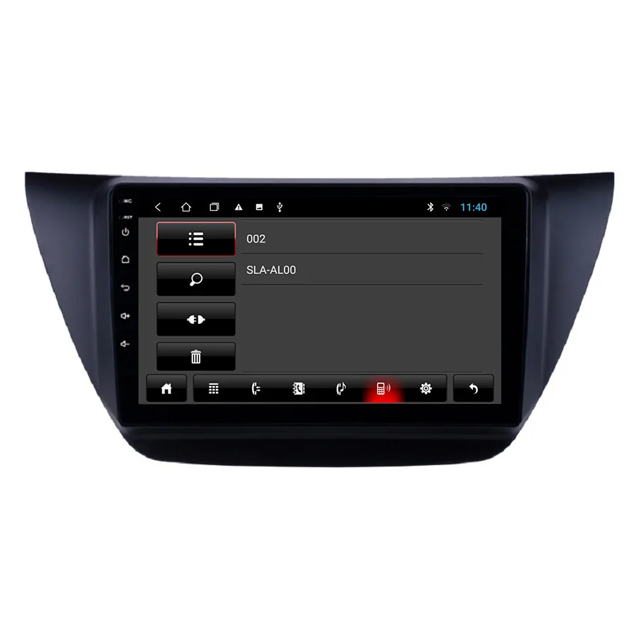 9 Inch Double Din Car MP5 GPS Navigation Touch Screen 1+16GB Car Auto radio for Lancer 2006-2010