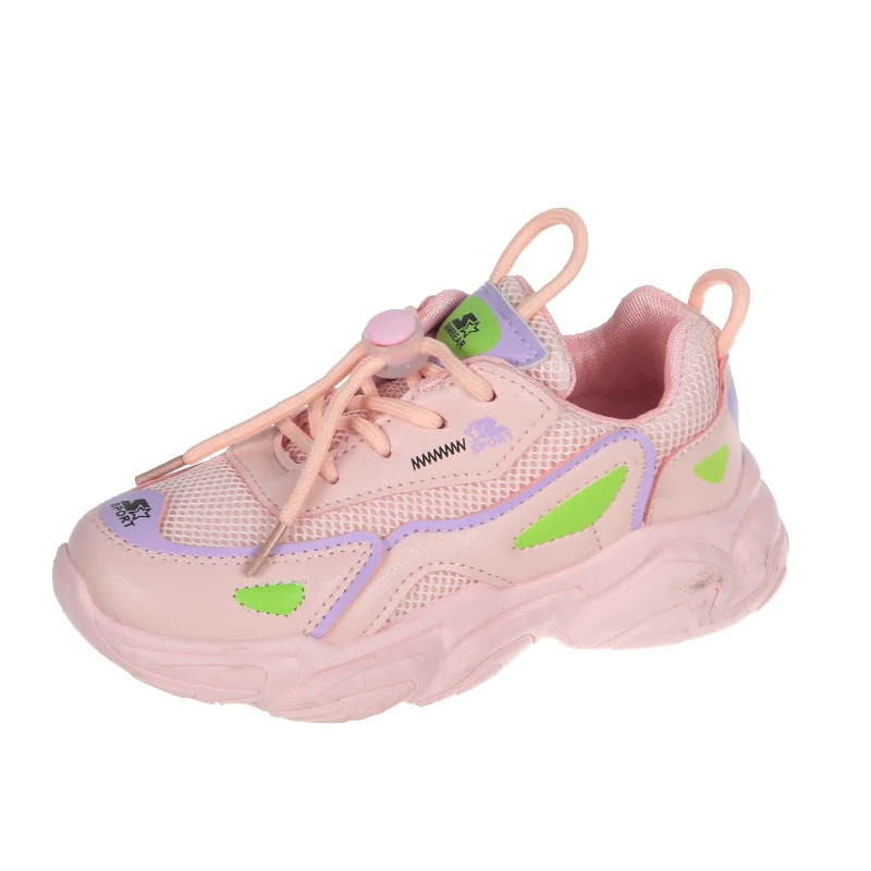  New Zapatos Breathable Mesh High Quality PU soft Phylon Outsole Children Footwear Kids Casual