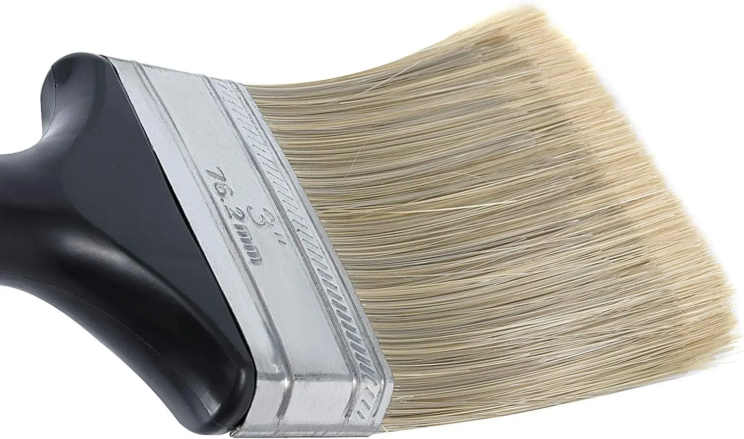 14 Ea 3 Inch Paint Brushes Home Wall Trim House Paintbrush Bulk with Treated Plastic Handle