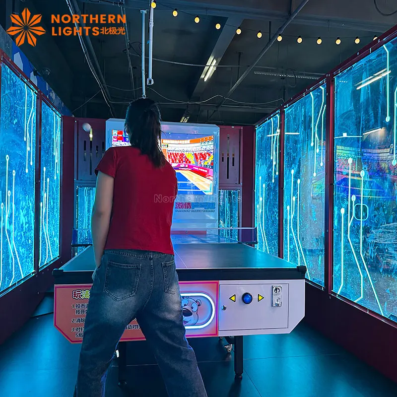 Table tennis game console video game city coin-operated entertainment machine indoor animation sports amusement equipment