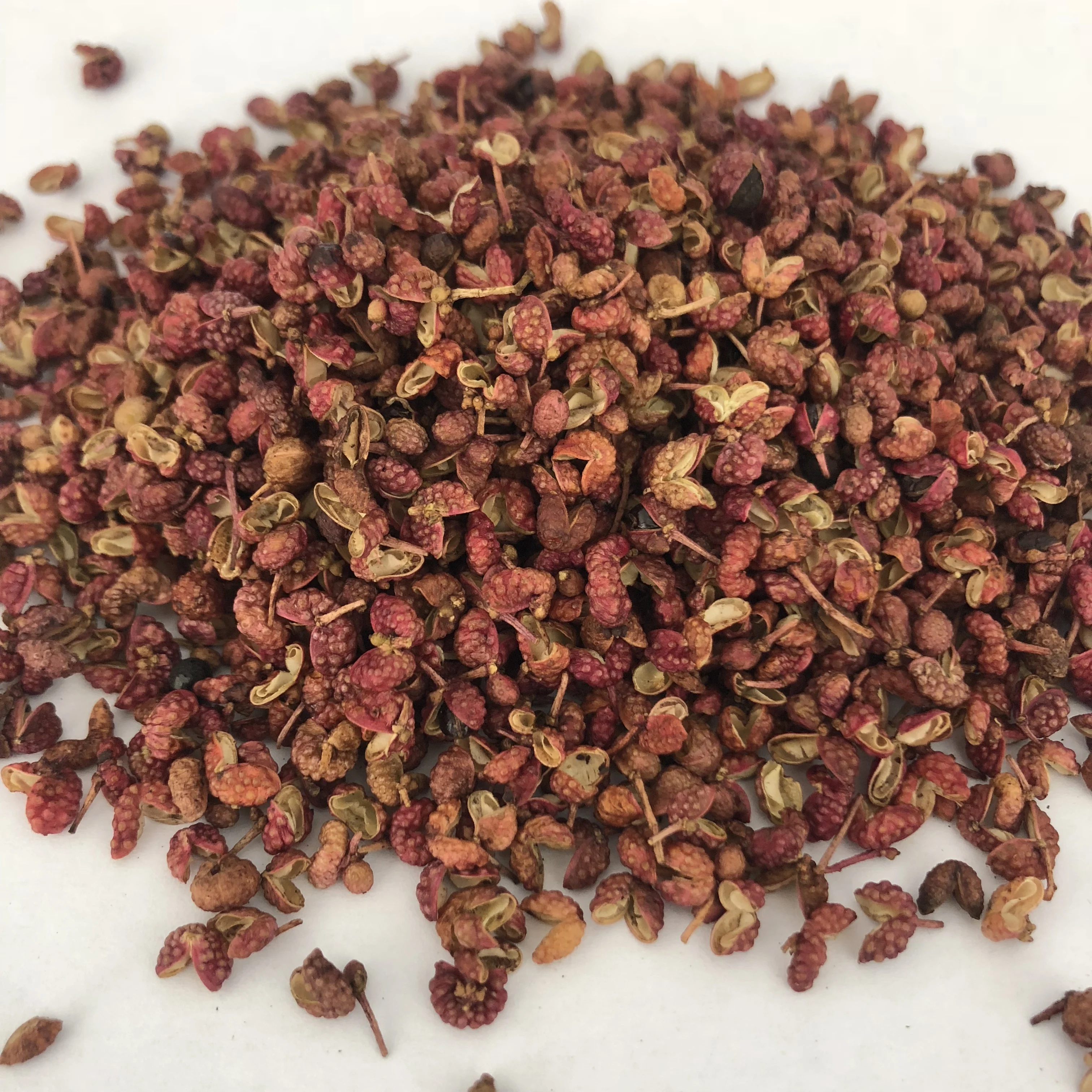 Оптовая продажа сухой зеленый Копченый Zanthoxylum Bungeanum Maxim порошок чили Сычуаньский Перец