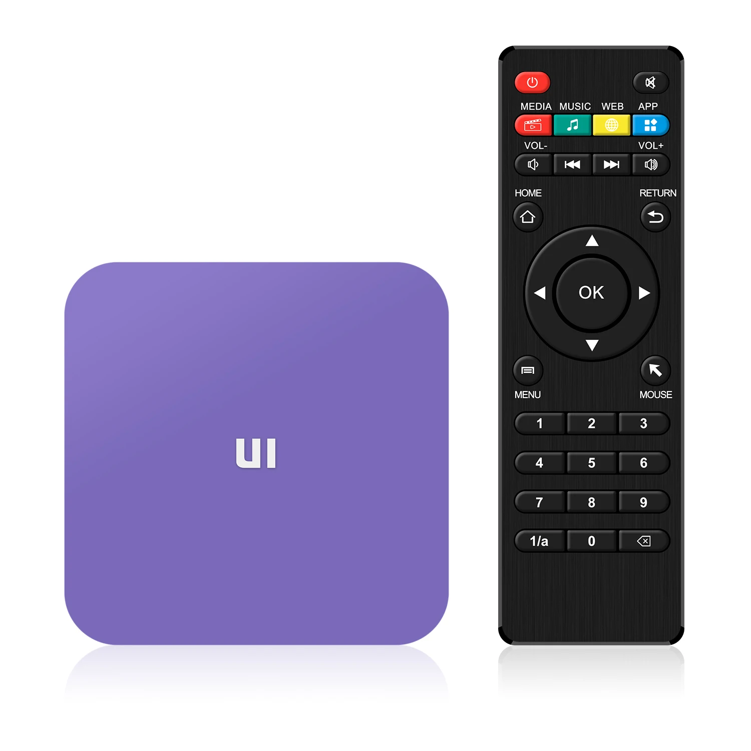 2023 HUIFENG Factory Price U1 Quad Core 4K Smart Android 12 Tv Box S905W DDR3 2+8GB Set Top Box