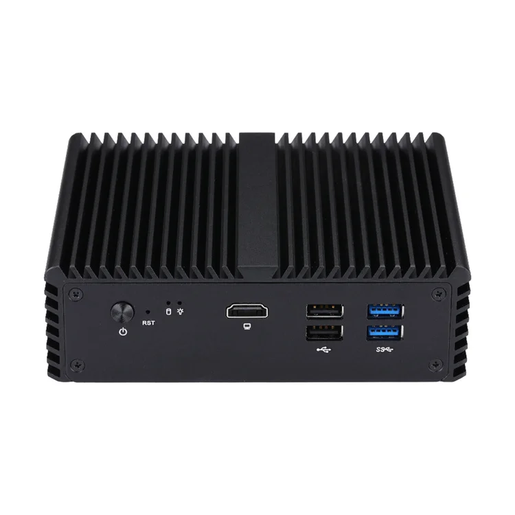 Qotom Q750G5 J4125 брандмауэр i225 5 LAN Linux маломощный Мини ПК