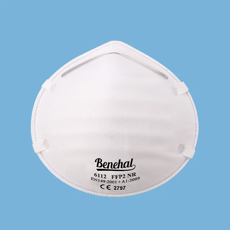 CE certified Cup shape Dust Mask FFP2 face mask high efficiency particulate respirator