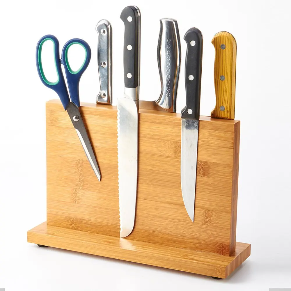 Bamboo Magnetic Knife Holder