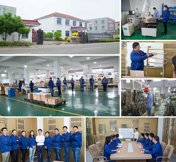 SUS 304/201 Modern Bathroom silver Heated Towel Rail Heated Drying Rack Towel Warmer