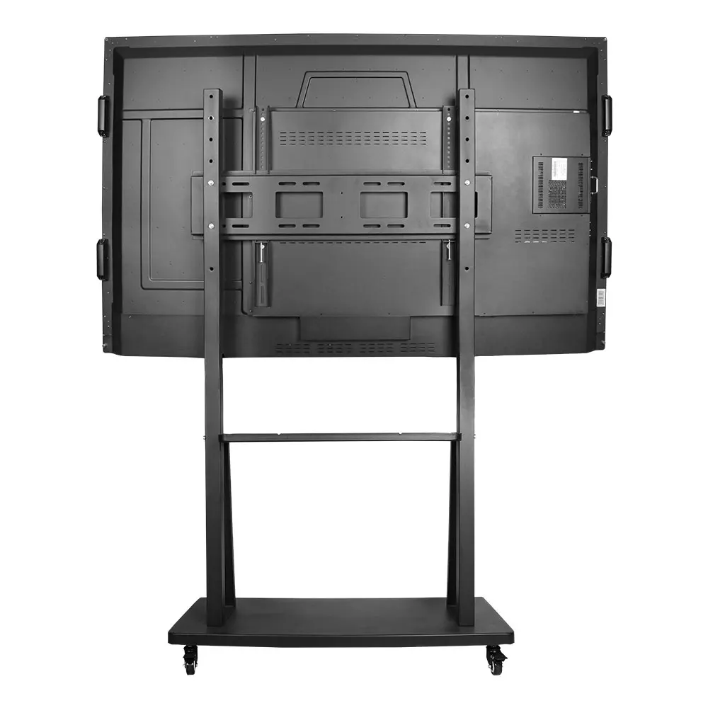 VETO 55 65 75 86 98 inch dual system LCD interactive flat panel mobile digital whiteboard smart board education