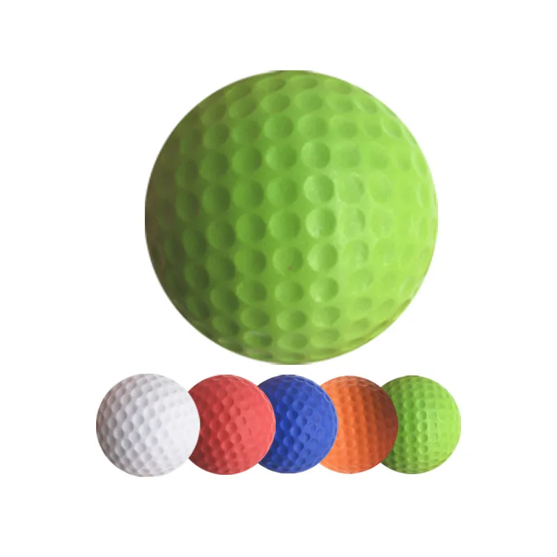 Pro v1 Yellow GPS Vending Machine Packaging Soft Lacrosse Ball Pit Custom Urethane Foam Practice Golf Ball Balles De Gol
