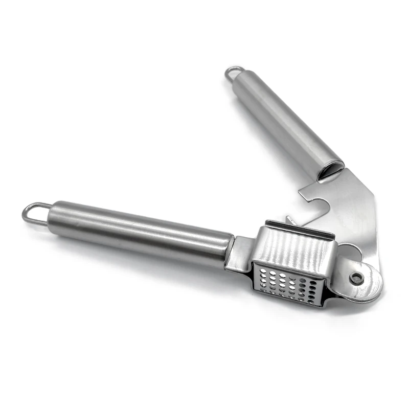 Kitchen gadget manual garlic tools metal garlic crusher  garlic press