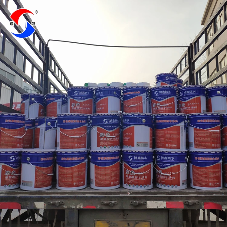 Colorful polyurethane liquid rubber waterproofing membrane