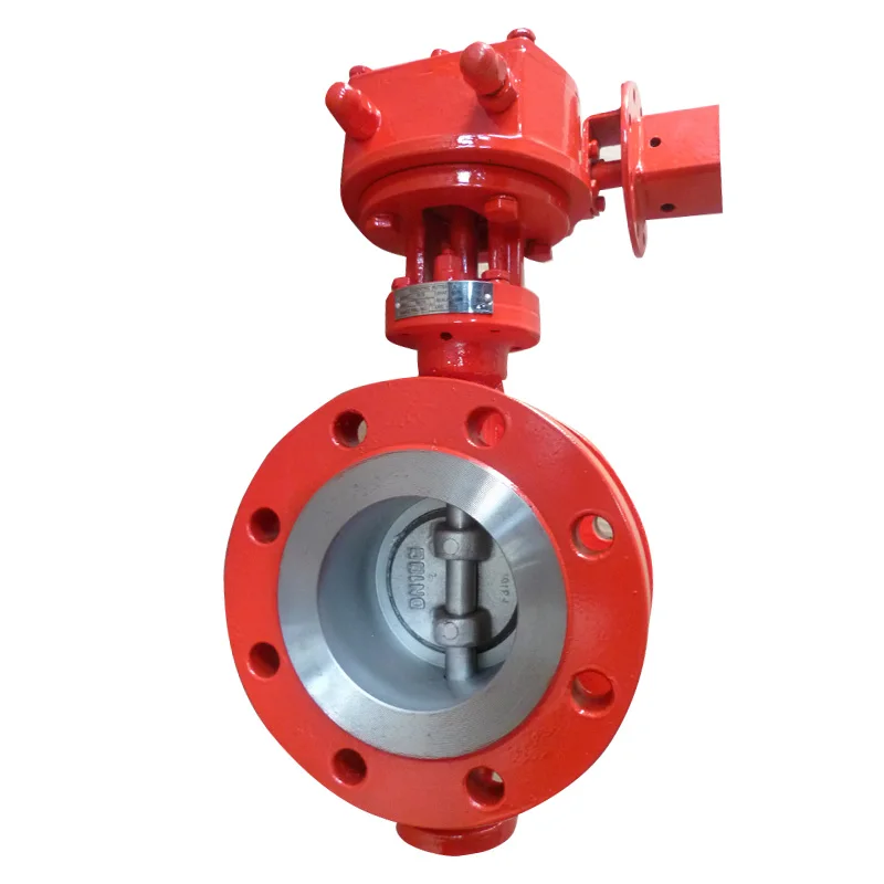Turbine electro pneumatic High Performance Tripple Offset Butterfly Valve