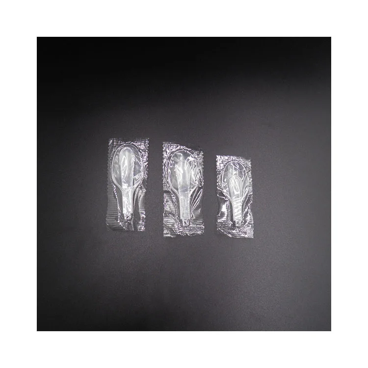 individual wrapped ice cream customized yogurt feeding small spoon