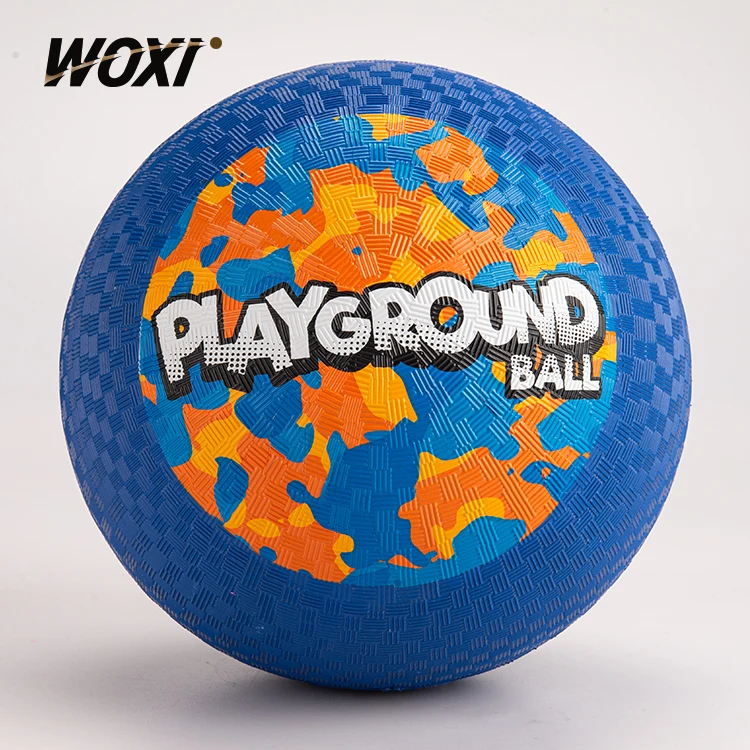 Get CE/BSCI/Sedex New stylish rubber dodge ball playground ball dodgeball kickball