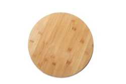 wholesale Round Solid bamboo Chopping Board Serving Food Natural Kitchen Thick Cutting boards