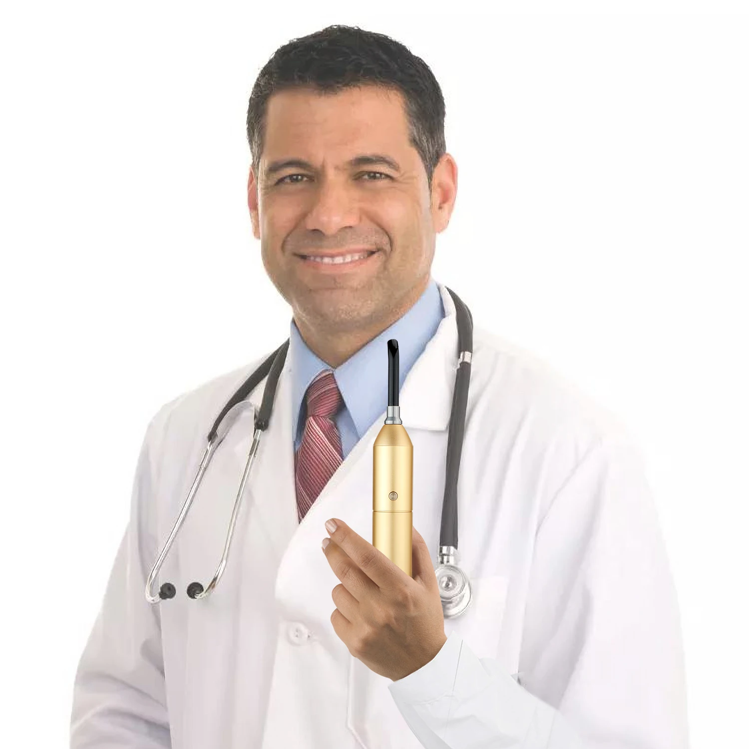 Kinreen 470nm 630nm 660nm 850nm 940nm blue beauty torch and red led light therapy torch for arthritic