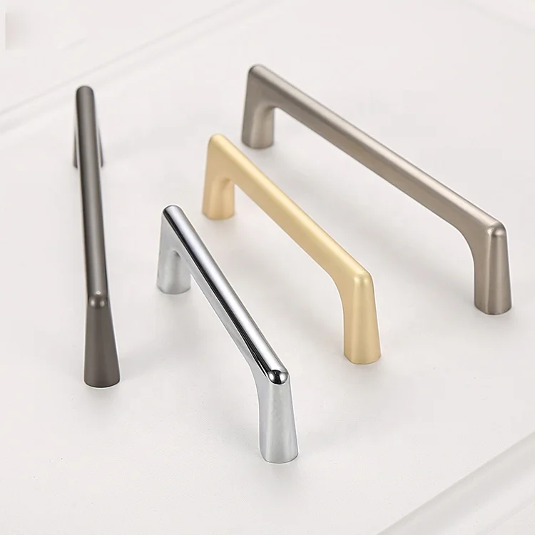 American Style Bedroom Wardrobe Kitchen Cabinet Beautiful Zinc Alloy Drawer Handle