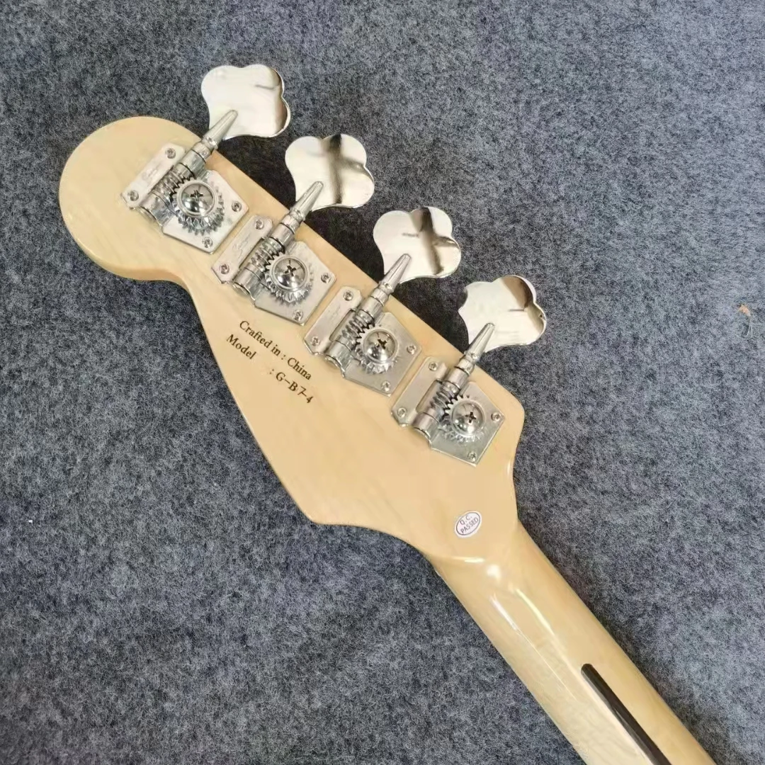 custom precision metallic green bass 4 string guitar for china guitare basse