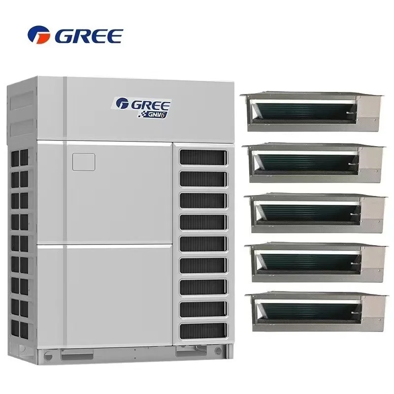 Солнечная система кондиционирования воздуха VRF Gree gmv фотогальванический инвертор с прямым приводом Мультисистема солнечная GMV